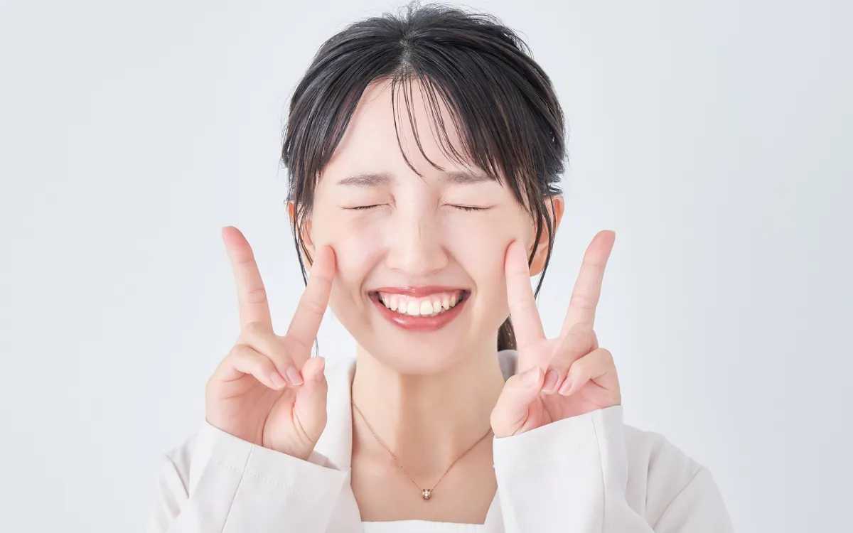 大人笑顔