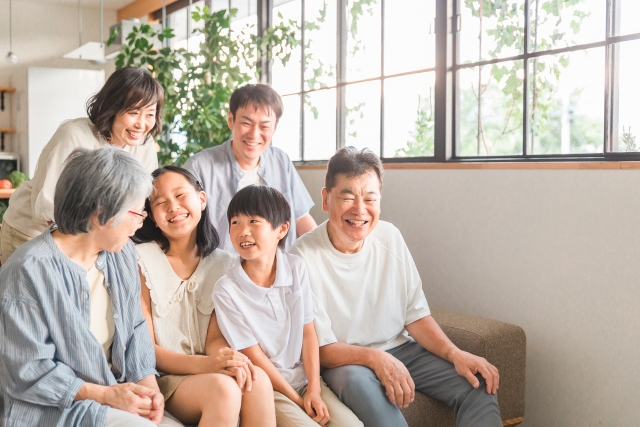 家族団らん